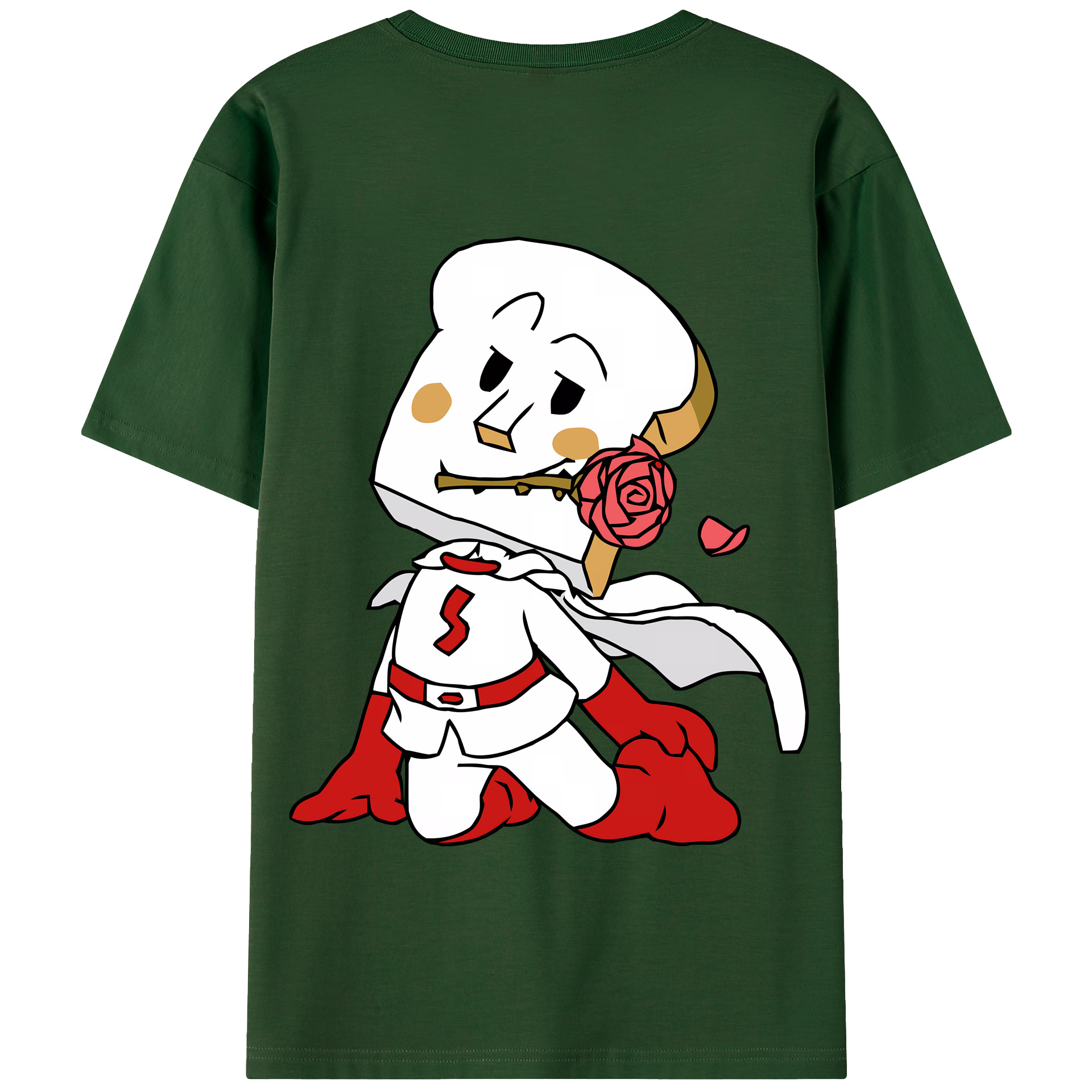 （画像用） アンパンマン Anpanman 綿100％半袖Tシャツ（背面プリント）